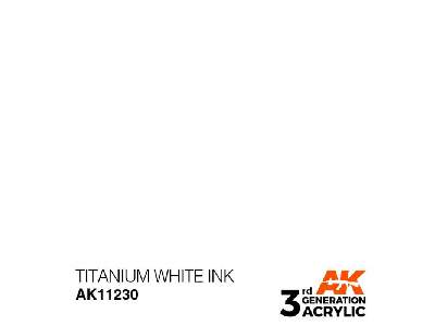 AK 11230 Titanium White Ink - zdjęcie 2