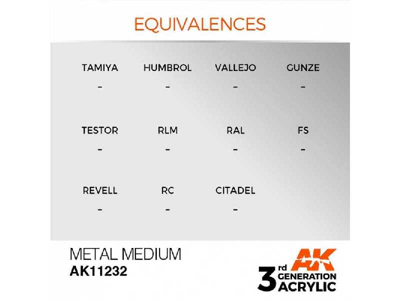 Metal Medium - zdjęcie 1 Metal Medium - zdjęcie 1