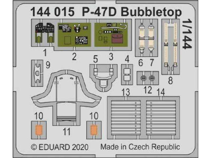 P-47D Bubbletop 1/144 - zdjęcie 1 P-47D Bubbletop 1/144 - zdjęcie 1