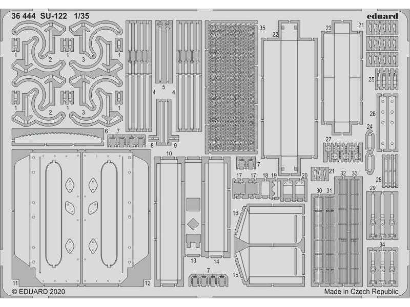 SU-122 1/35 - zdjęcie 1 SU-122 1/35 - zdjęcie 1