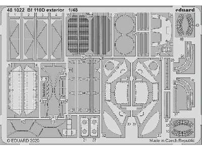 Bf 110D exterior 1/48 - zdjęcie 1