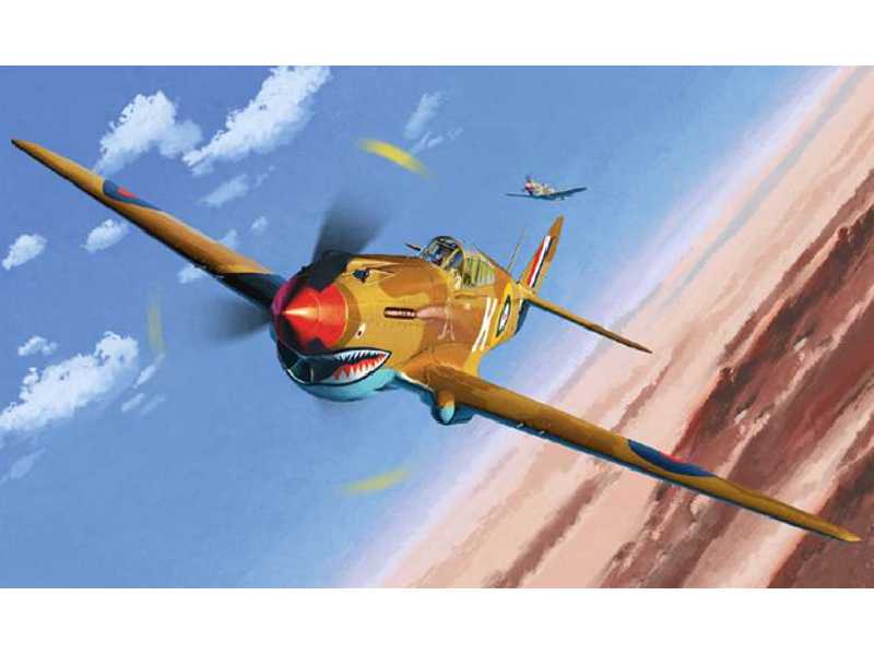 Curtiss P-40C Tomahawk IIb - Afryka - zdjęcie 1 Curtiss P-40C Tomahawk IIb - Afryka - zdjęcie 1