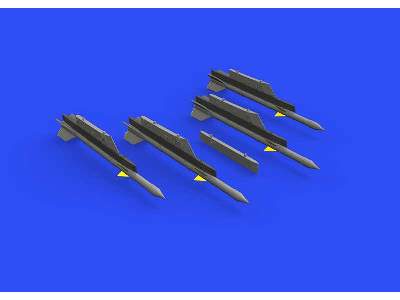 R-3R missiles w/  pylons for MiG-21 1/72 - Eduard - zdjęcie 1