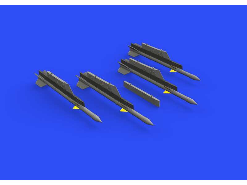 R-3R missiles w/ pylons for MiG-21 1/72 - Eduard - zdjęcie 1 R-3R missiles w/ pylons for MiG-21 1/72 - Eduard - zdjęcie 1