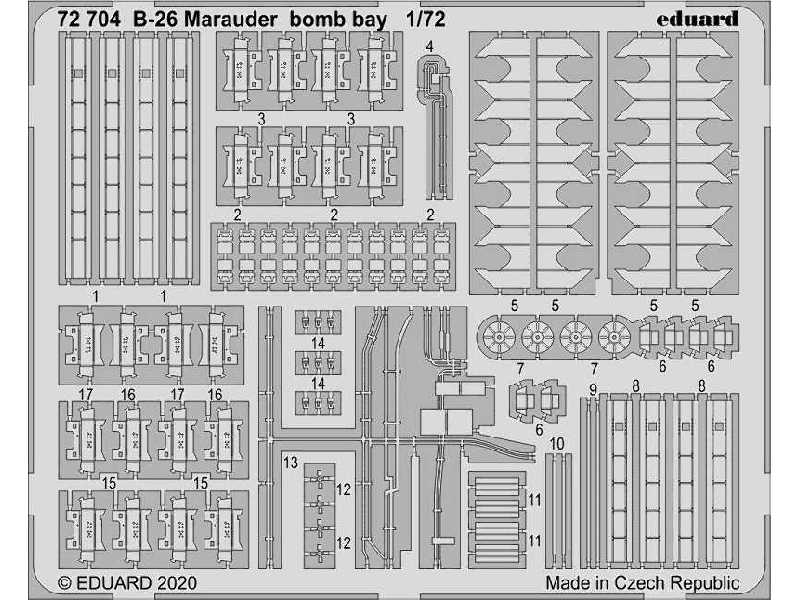 B-26 Marauder bomb bay 1/72 - zdjęcie 1 B-26 Marauder bomb bay 1/72 - zdjęcie 1