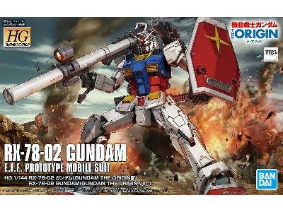 Rx-78-02 Gundam (Gundam The Origin) - zdjęcie 1