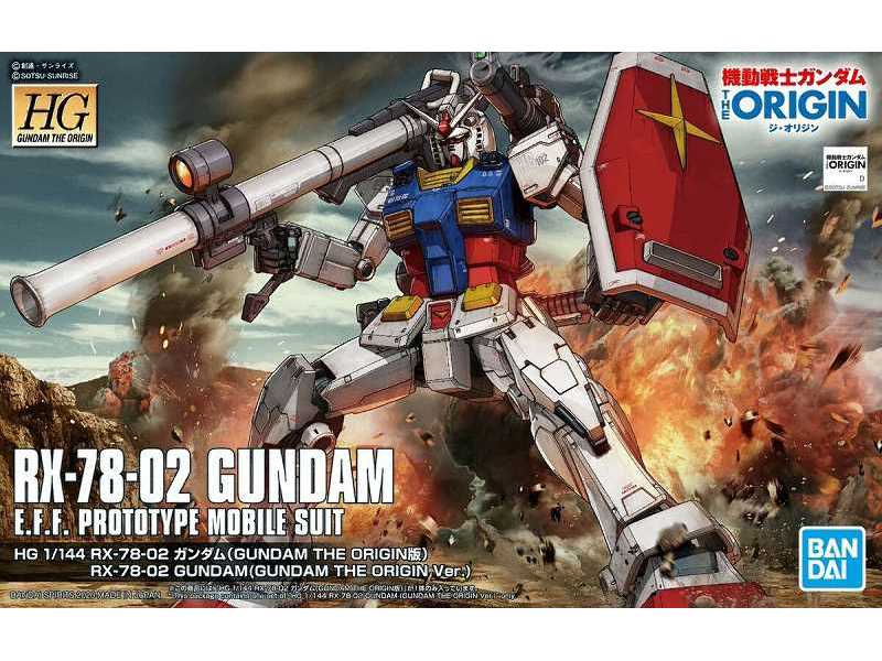 Rx-78-02 Gundam (Gundam The Origin) - zdjęcie 1 Rx-78-02 Gundam (Gundam The Origin) - zdjęcie 1