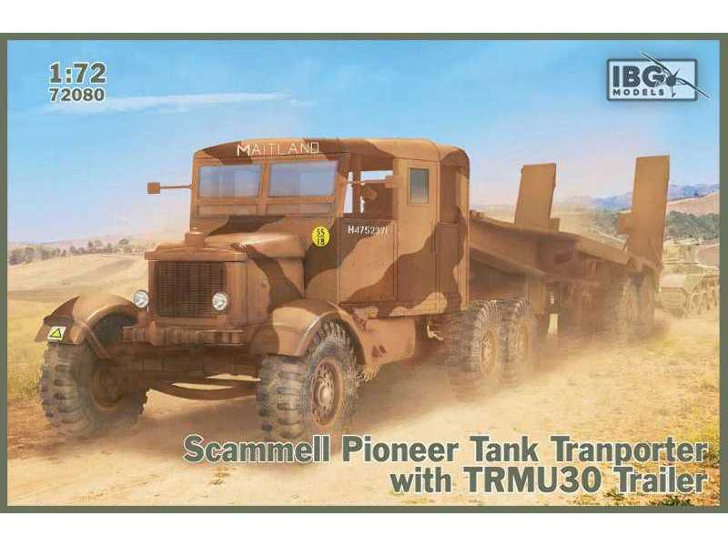 Scammell Pioneer Tank Transporter z naczepą TRMU30 - zdjęcie 1 Scammell Pioneer Tank Transporter z naczepą TRMU30 - zdjęcie 1