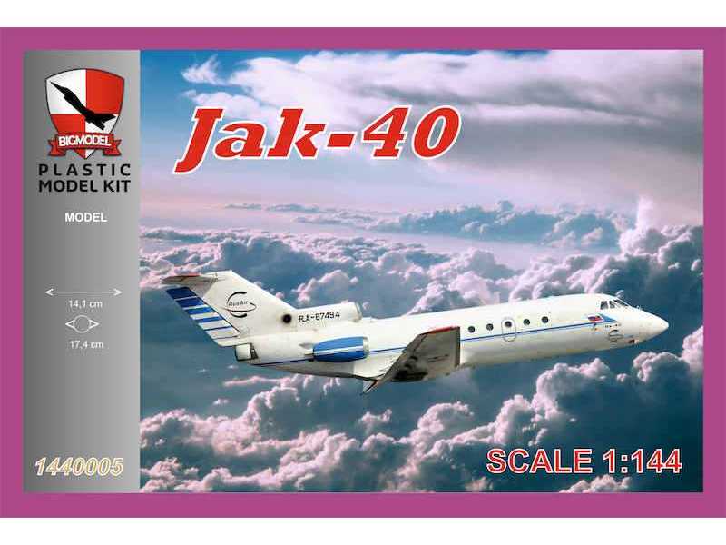 Jak-40 Rusair - zdjęcie 1 Jak-40 Rusair - zdjęcie 1