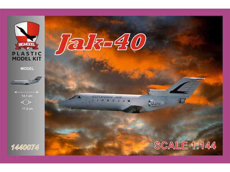 Jak-40 Estonian Air - zdjęcie 1 Jak-40 Estonian Air - zdjęcie 1