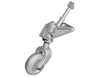 Reggiane Re 2005 Tailwheel With Strenghthened Leg - zdjęcie 1