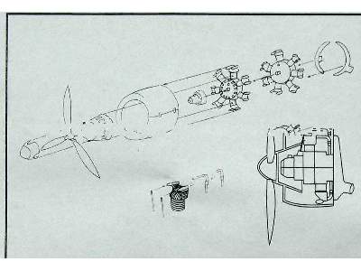 Pzl P.24 F,g - Silnik - zdjęcie 3