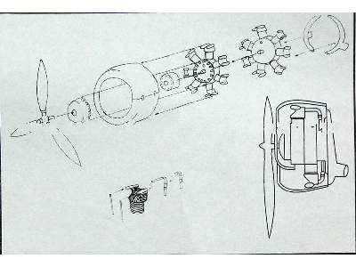 Pzl P.24 A,c- Silnik - zdjęcie 3