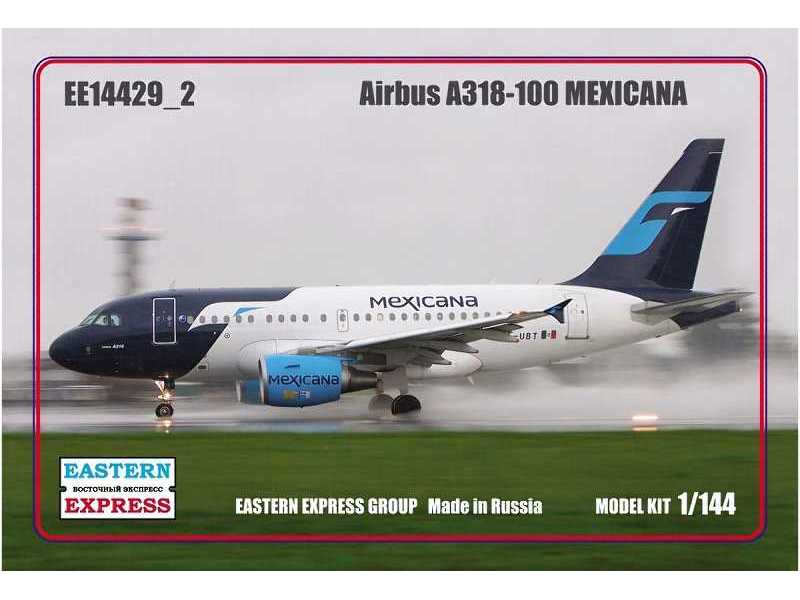 Airbus A318-100 Mexicana - zdjęcie 1 Airbus A318-100 Mexicana - zdjęcie 1