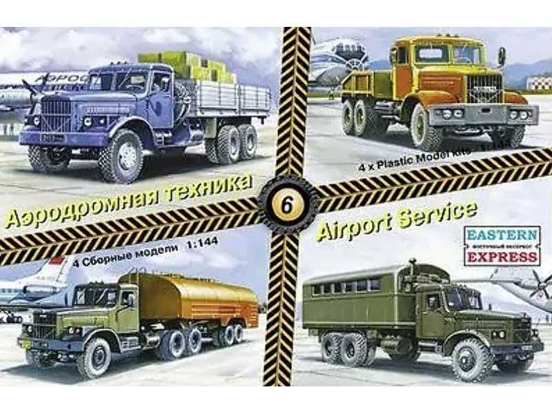 Samochody obsługi lotniska - zestaw 6 - zdjęcie 1 Samochody obsługi lotniska - zestaw 6 - zdjęcie 1