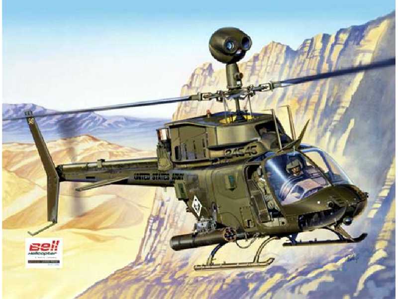 Śmigłowiec Bell OH-58D Kiowa - zdjęcie 1 Śmigłowiec Bell OH-58D Kiowa - zdjęcie 1