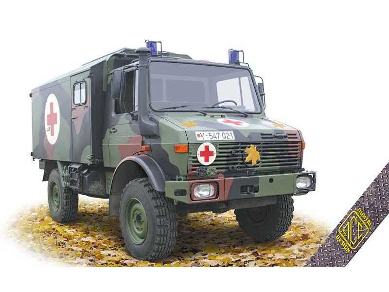 Unimog U1300L 4x4 Krankenwagen Ambulance - zdjęcie 1 Unimog U1300L 4x4 Krankenwagen Ambulance - zdjęcie 1