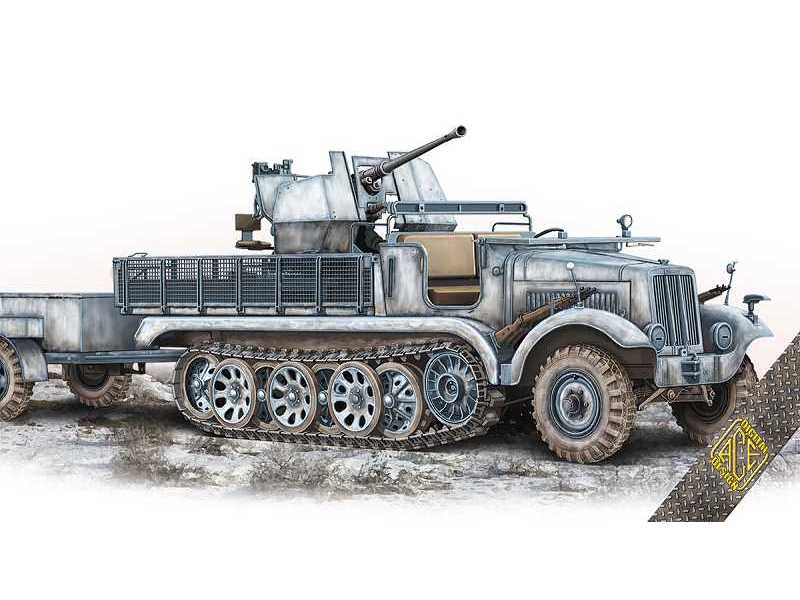 3,7cm Flak 36 auf Fahrgestell mZgKw 5t Sd.Kfz.6/2 - zdjęcie 1 3,7cm Flak 36 auf Fahrgestell mZgKw 5t Sd.Kfz.6/2 - zdjęcie 1