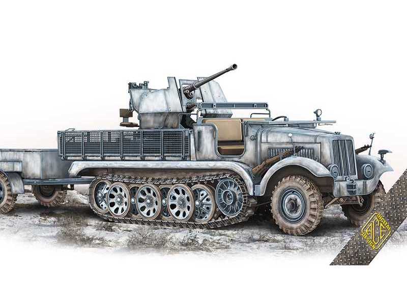 3,7cm Flak 36 auf Fahrgestell mZgKw 5t Sd.Kfz.6/2 - zdjęcie 1