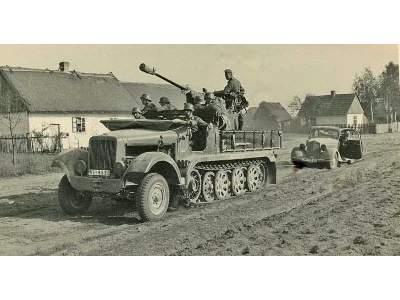 3,7cm Flak 36 auf Fahrgestell mZgKw 5t Sd.Kfz.6/2 - zdjęcie 11