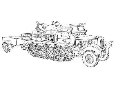 3,7cm Flak 36 auf Fahrgestell mZgKw 5t Sd.Kfz.6/2 - zdjęcie 12