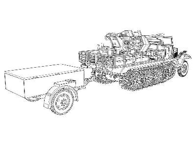 3,7cm Flak 36 auf Fahrgestell mZgKw 5t Sd.Kfz.6/2 - zdjęcie 14