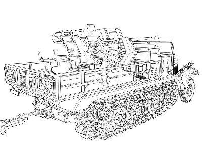 3,7cm Flak 36 auf Fahrgestell mZgKw 5t Sd.Kfz.6/2 - zdjęcie 20