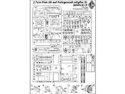 3,7cm Flak 36 auf Fahrgestell mZgKw 5t Sd.Kfz.6/2 - zdjęcie 23