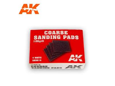 Coarse Sanding Pads - 120 Grit. 4 Units. - zdjęcie 1