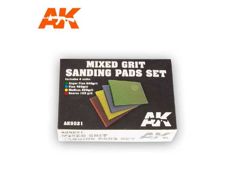 Mixed Grit Sanding Pads Set 4 Units. - zdjęcie 1 Mixed Grit Sanding Pads Set 4 Units. - zdjęcie 1