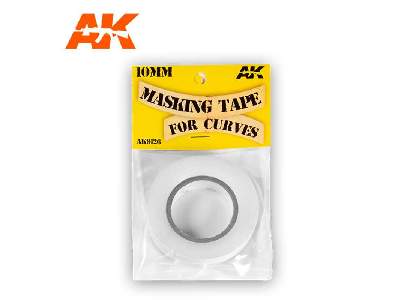Masking Tape For Curves 10 Mm. 18 Meters Long. - zdjęcie 2