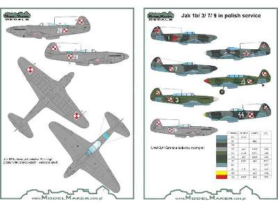 Yak-1/3/7/9 In Polish Service Vol. 1 - zdjęcie 2