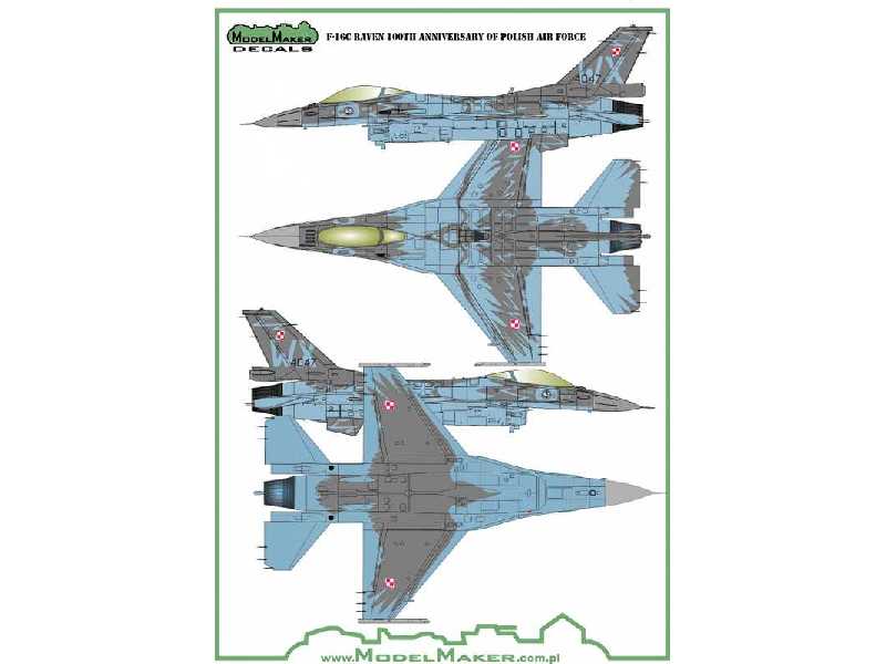 Polish F-16c Raven Kalki + Maski - zdjęcie 1 Polish F-16c Raven Kalki + Maski - zdjęcie 1