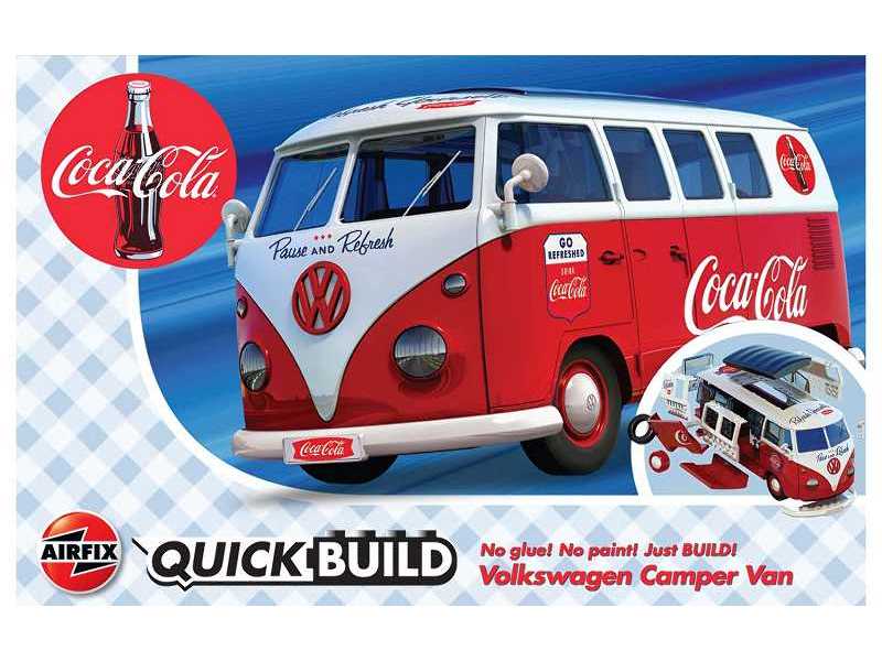QUICKBUILD Coca-Cola® VW Camper Van - zdjęcie 1