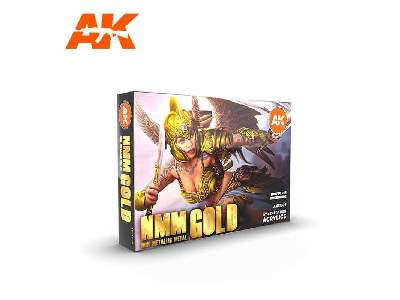 AK 11606 Nmm (Non Metallic Metal) Gold Set - zdjęcie 2