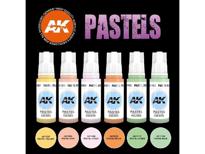 AK 11607 Pastels Colors Set - zdjęcie 1 AK 11607 Pastels Colors Set - zdjęcie 1