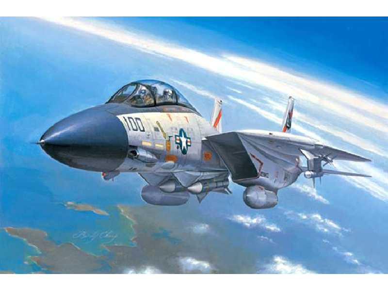 Grumman F-14A Tomcat - myśliwiec pokładowy - zdjęcie 1 Grumman F-14A Tomcat - myśliwiec pokładowy - zdjęcie 1