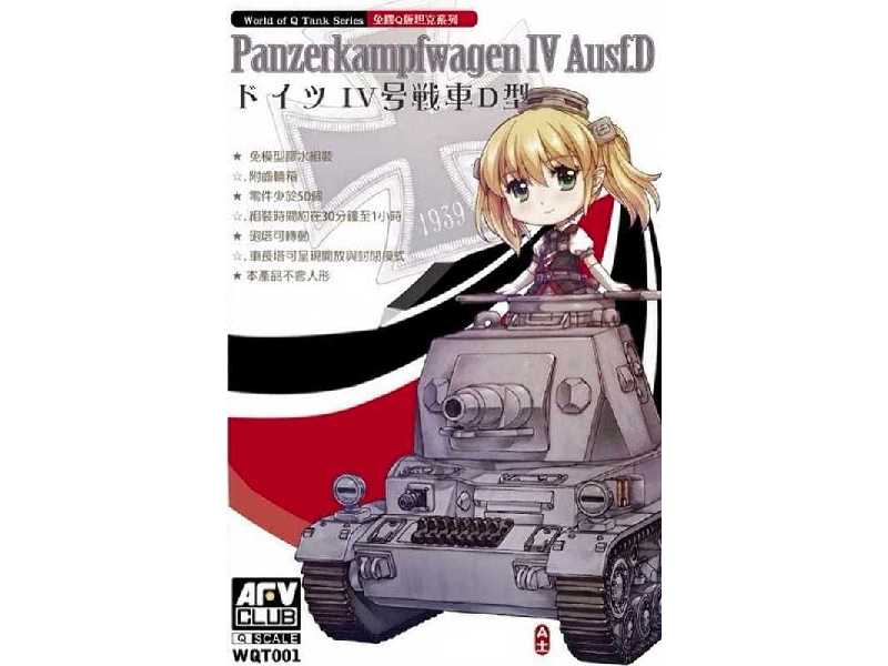 World Of Q Tank Series Panzerkampfwagen Iv Ausf.D - zdjęcie 1 World Of Q Tank Series Panzerkampfwagen Iv Ausf.D - zdjęcie 1