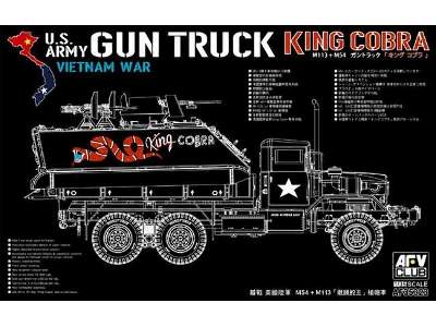 US Army Vietnam war Gun Truck "King COBRA" M113 + M54 - zdjęcie 1