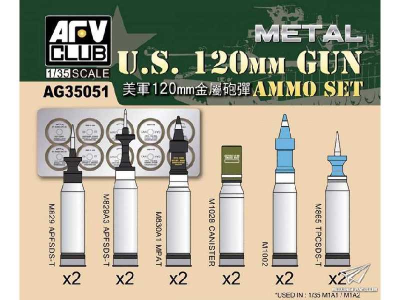 Amerykańska amunicja 120mm - zdjęcie 1 Amerykańska amunicja 120mm - zdjęcie 1