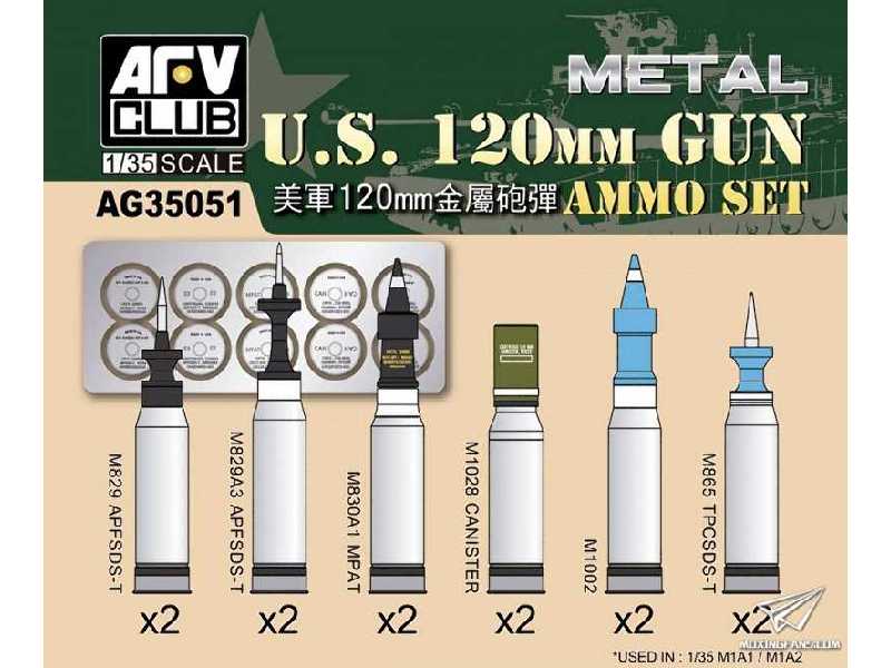 Amerykańska amunicja 120mm  - zdjęcie 1