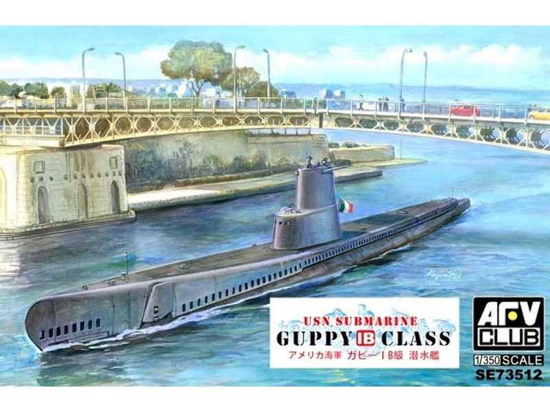 USN Submarine Guppy 1B Class Italian Navy SS Leonardo Da Vinci - zdjęcie 1