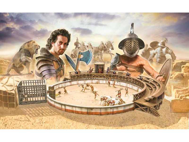 Walka gladiatorów - zestaw - zdjęcie 1 Walka gladiatorów - zestaw - zdjęcie 1