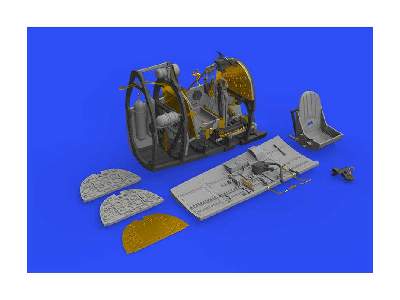 Spitfire Mk. I cockpit 1/48 - Eduard - zdjęcie 9