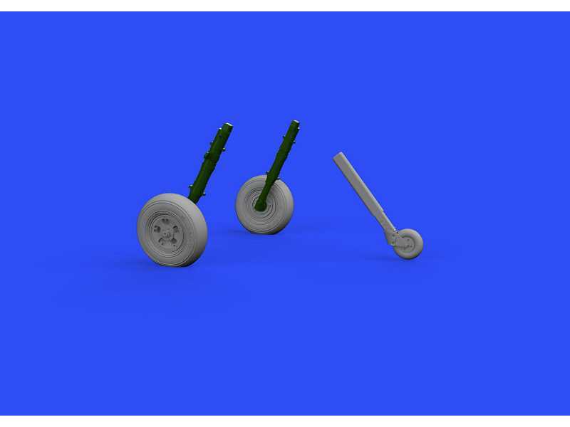 Spitfire Mk. I wheels 1/48 - Eduard - zdjęcie 1 Spitfire Mk. I wheels 1/48 - Eduard - zdjęcie 1