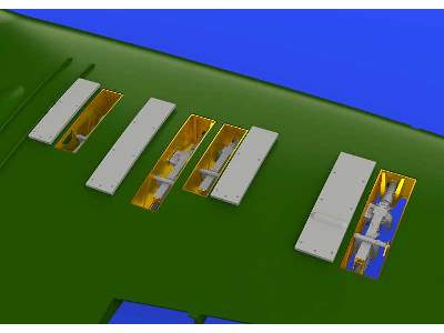 Spitfire Mk. I gun bays 1/48 - Eduard - zdjęcie 2