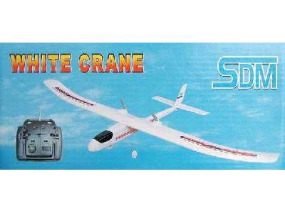 Samolot White Crane, aparatura 3 kanałowa - zdjęcie 1