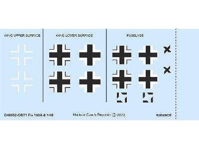 Fw 190A-6 national insignia 1/48 - zdjęcie 1