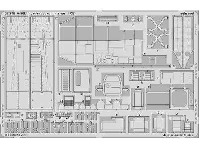 A-26B Invader cockpit interior 1/32 - Hobby Boss - zdjęcie 2