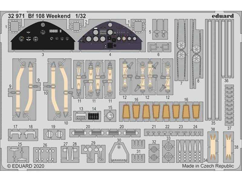 Bf 108 Weekend 1/32 - zdjęcie 1 Bf 108 Weekend 1/32 - zdjęcie 1